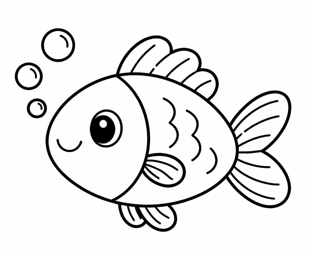 Fisk (3) fargelegging