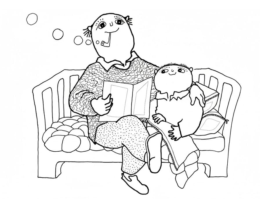 Gratis Albert Åberg fargelegging