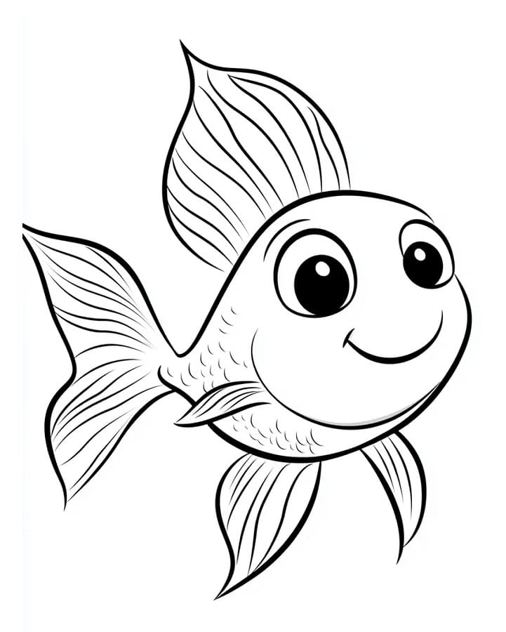 Gratis Fisk Bilde fargelegging