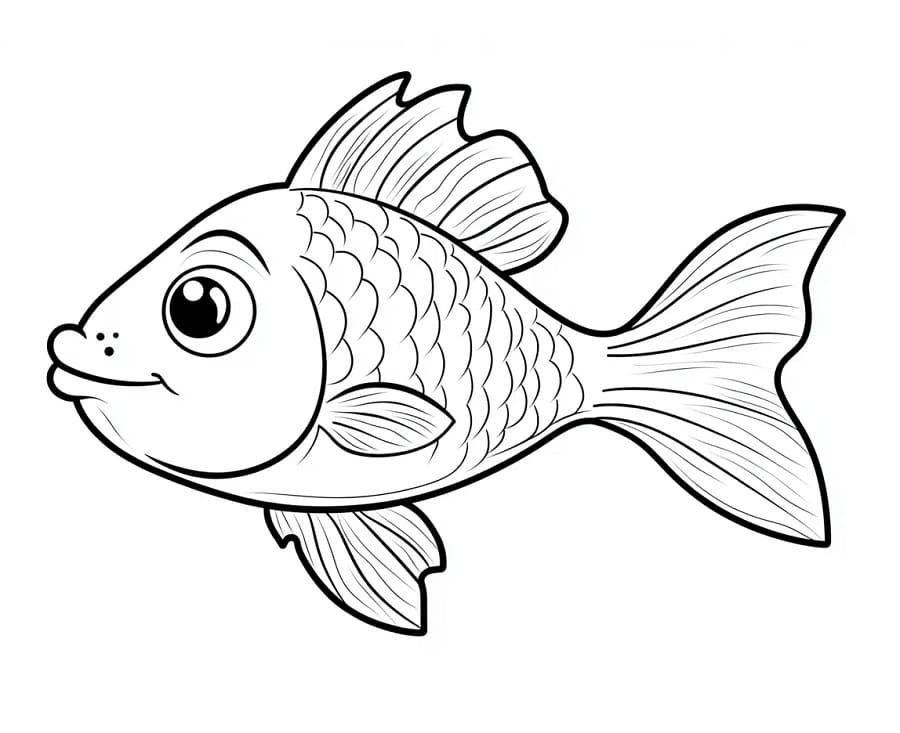 Gratis Fisk å Skrive ut fargelegging