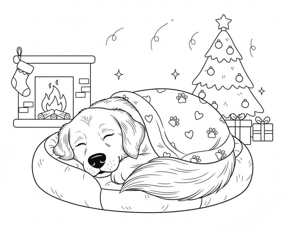 Gratis Golden Retriever fargelegging