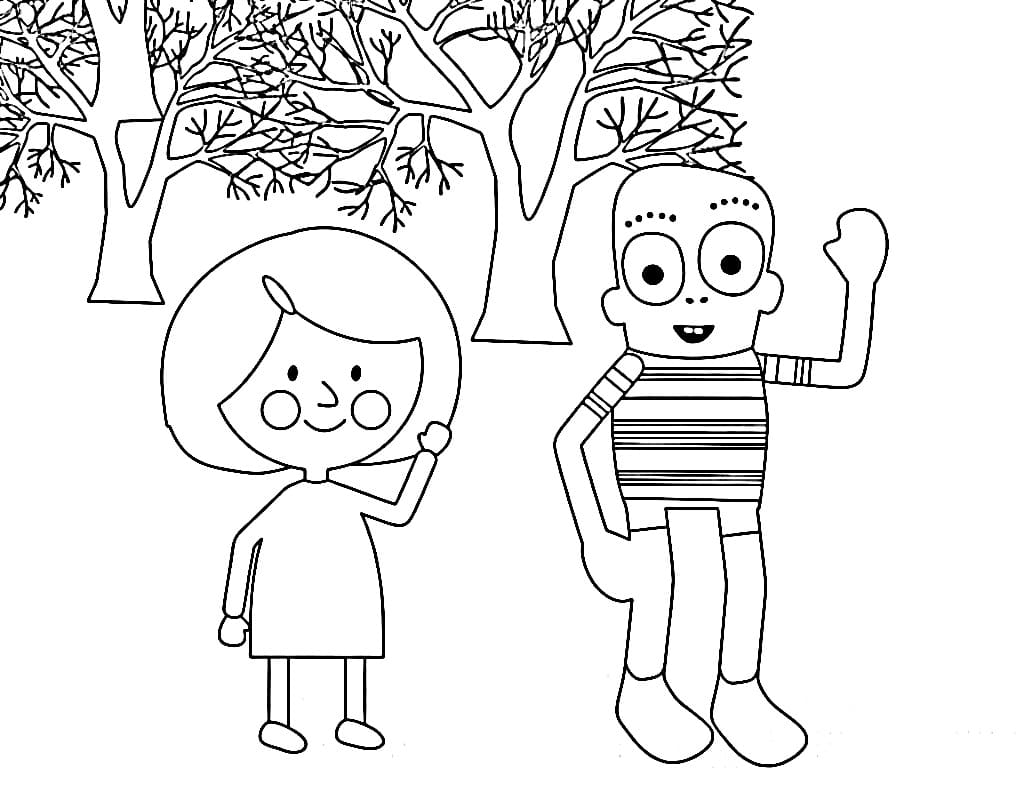 Gratis Henry Førstehjelp for barn fargelegging