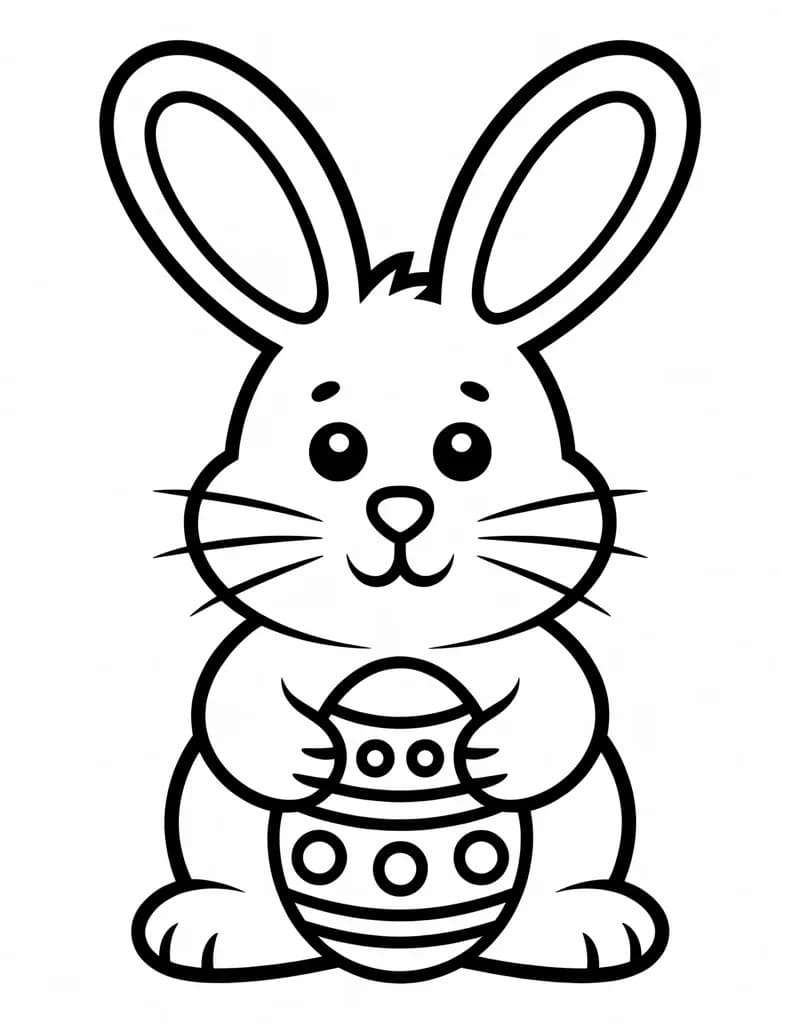 Gratis Påskeharen fargelegging