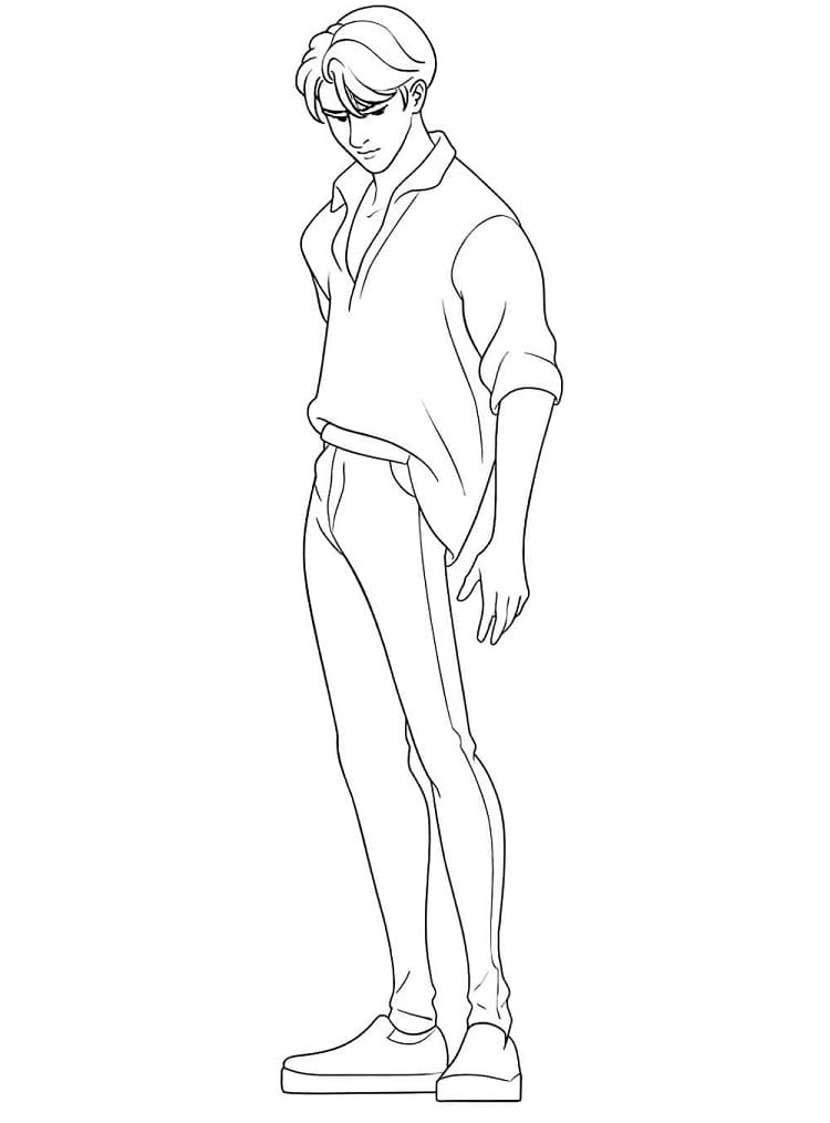 Gratis Saja Boys for barn fargelegging