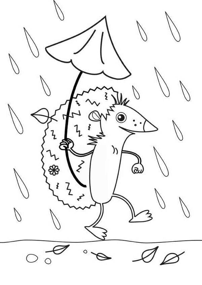 Gratis høst bilde fargelegging