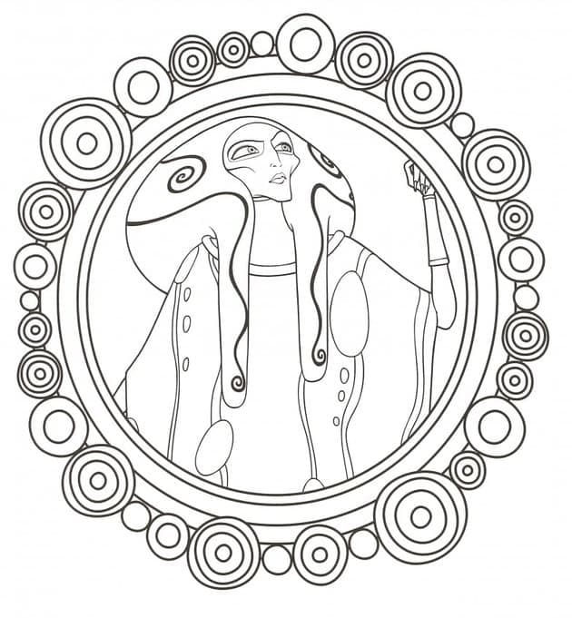 Gratis utskriftbar Mia og meg fargelegging