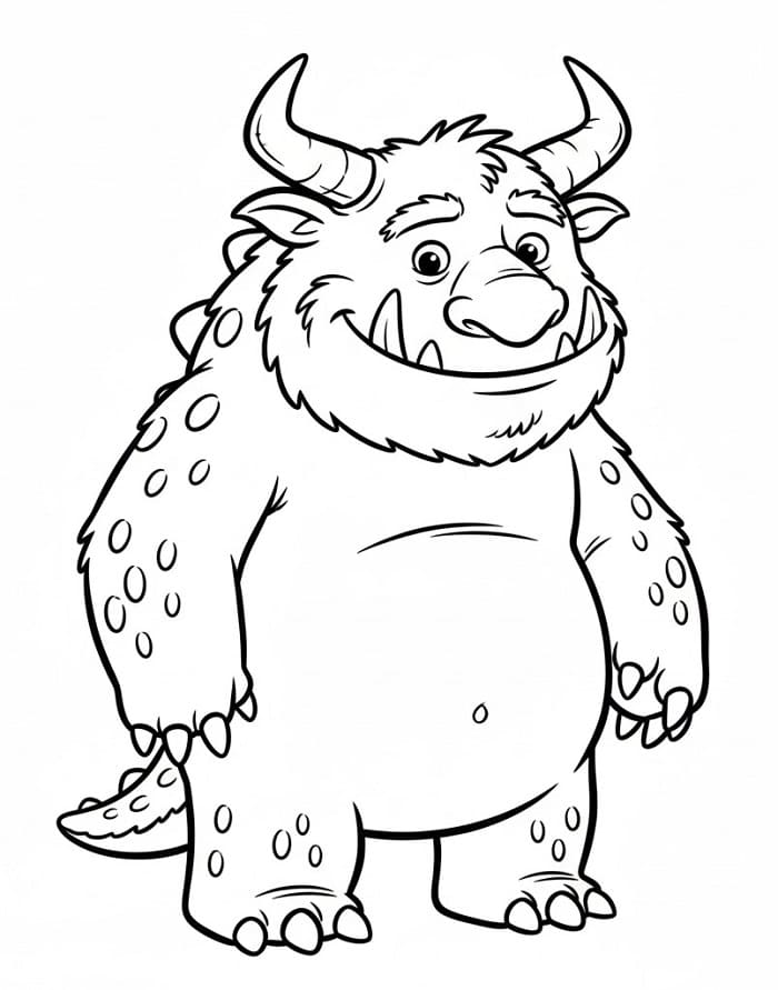 Gruffalo gratis fargelegging