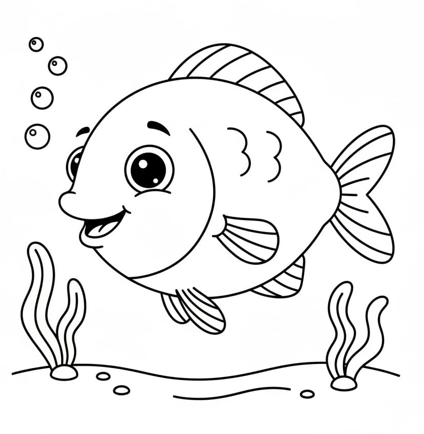 Grunnleggende Fisk fargelegging