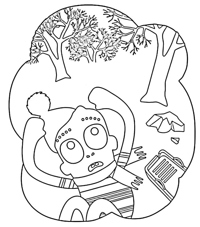 Henry Førstehjelp gratis bilde fargelegging