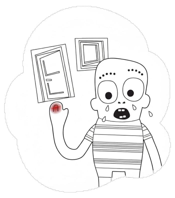 Henry Førstehjelp gratis fargelegging