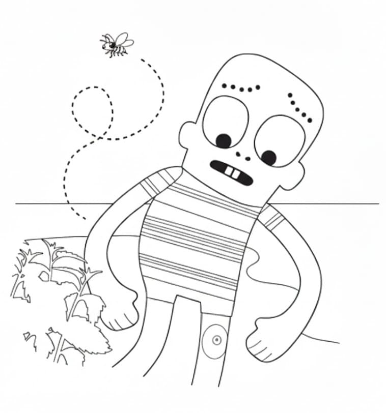 Henry Førstehjelp utskriftbart bilde fargelegging