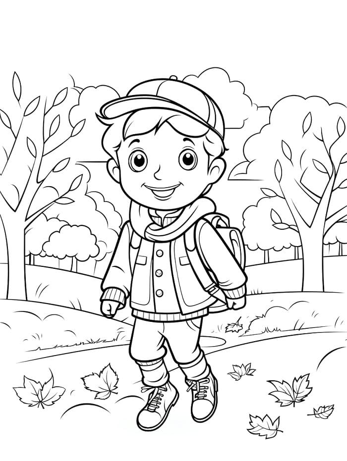 Høst bilde fargelegging