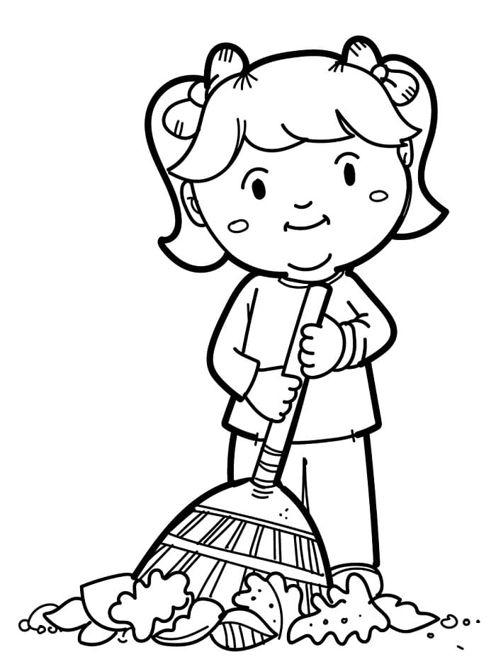 Høst utskriftbart bilde fargelegging