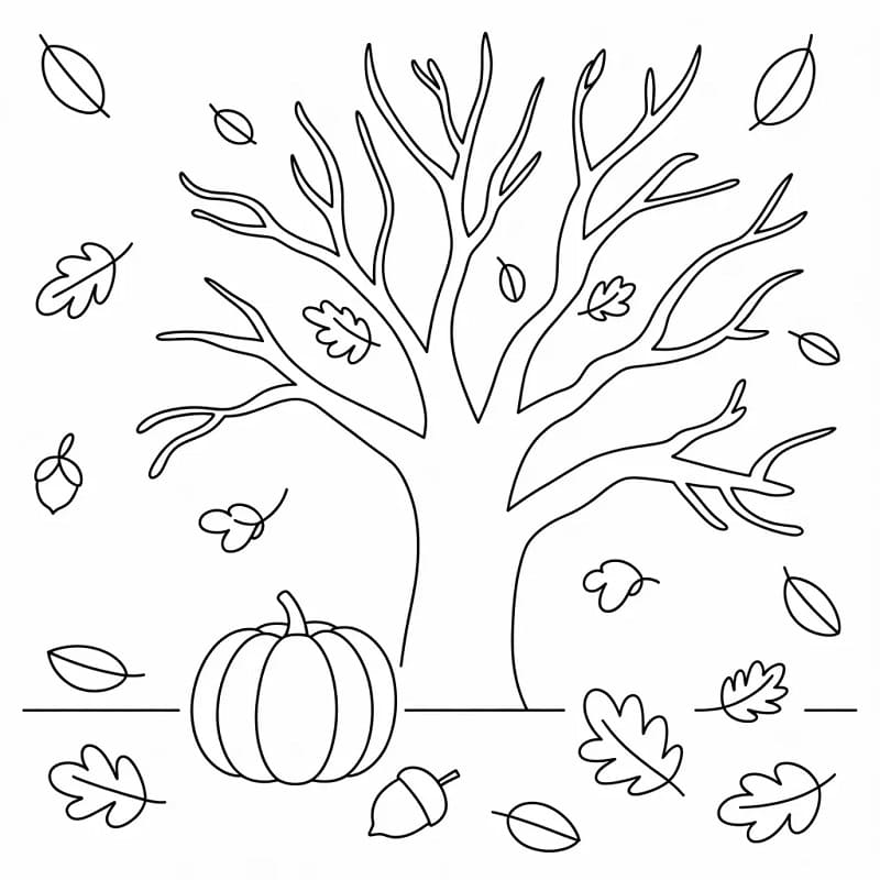 Kjempekul høst fargelegging