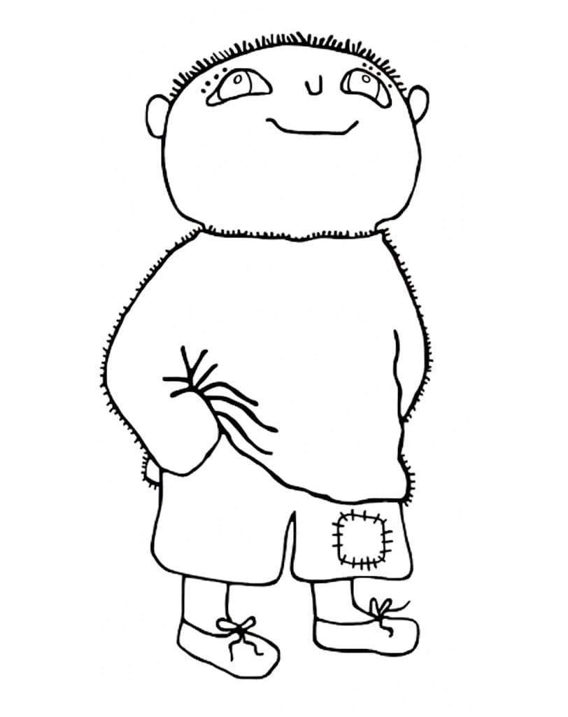 Lett Albert Åberg fargelegging