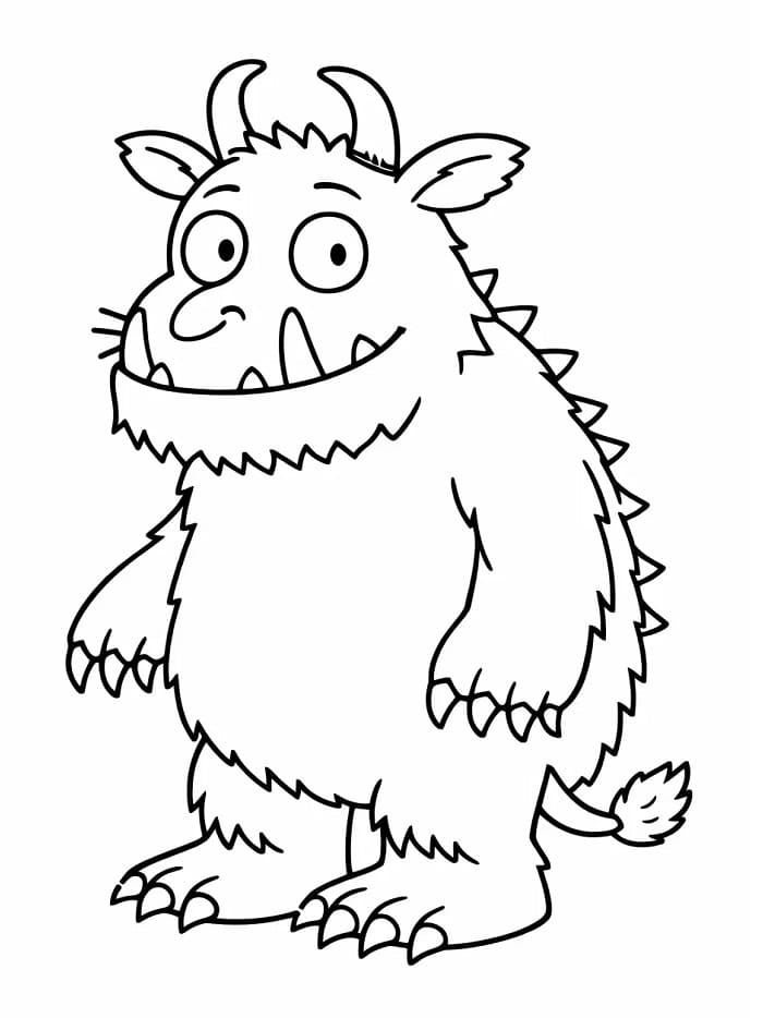 Lett Gruffalo fargelegging