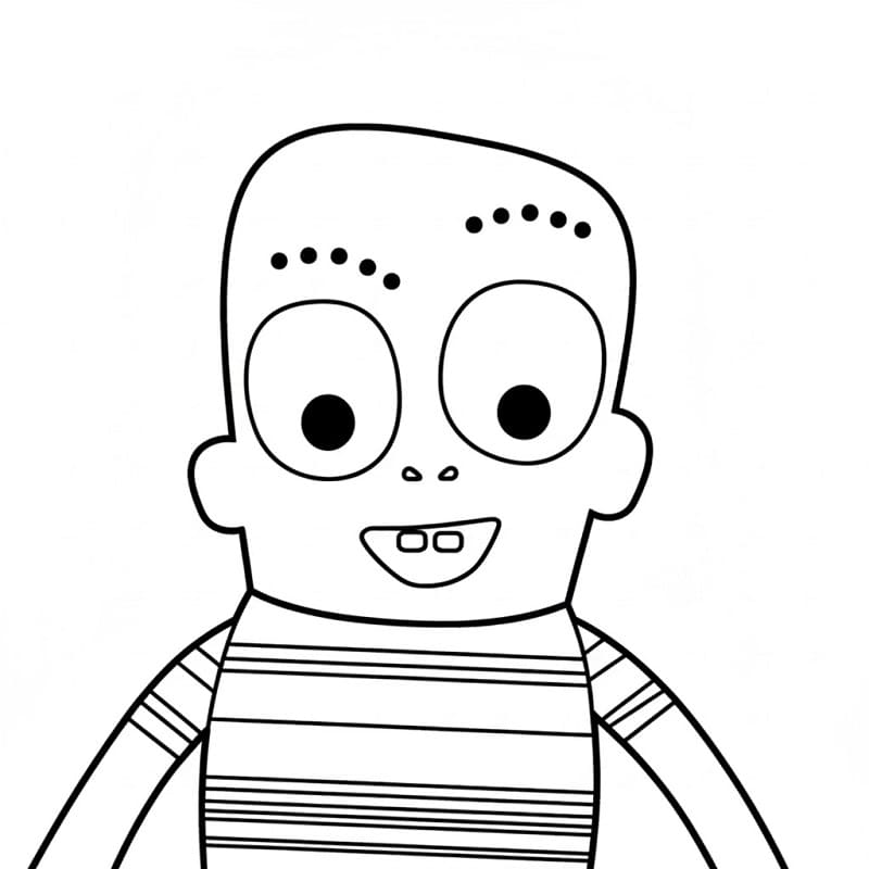 Lett Henry Førstehjelp fargelegging