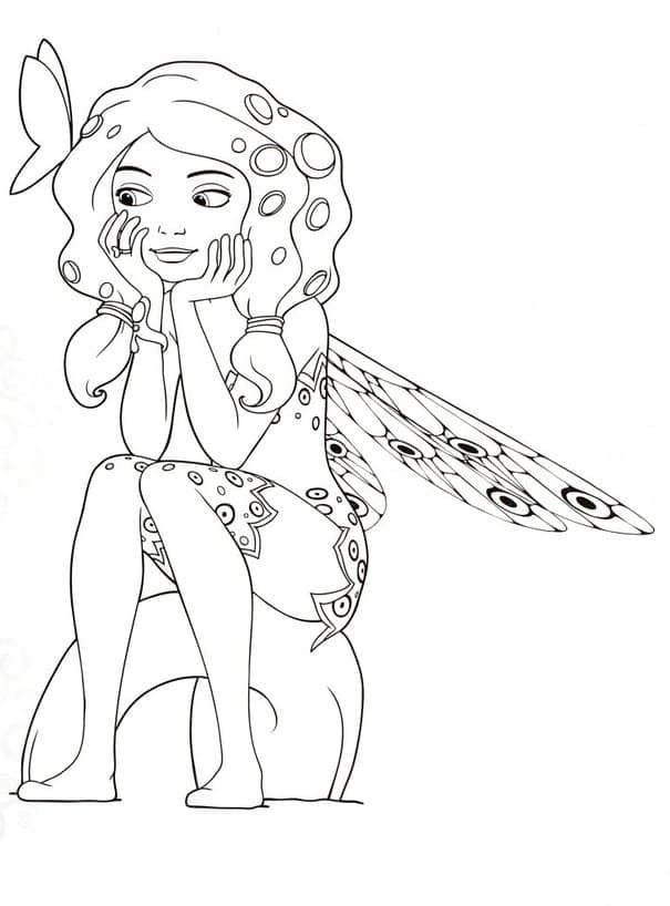 Mia og meg gratis fargelegging