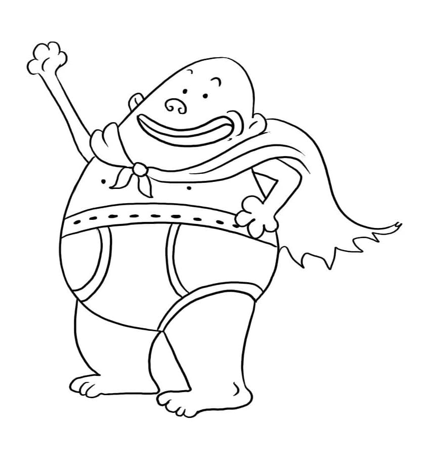 Morsom Kaptein Supertruse fargelegging