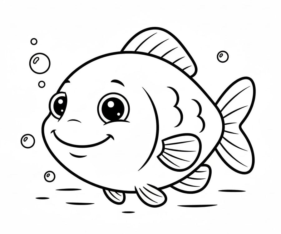 Pen Fisk fargelegging