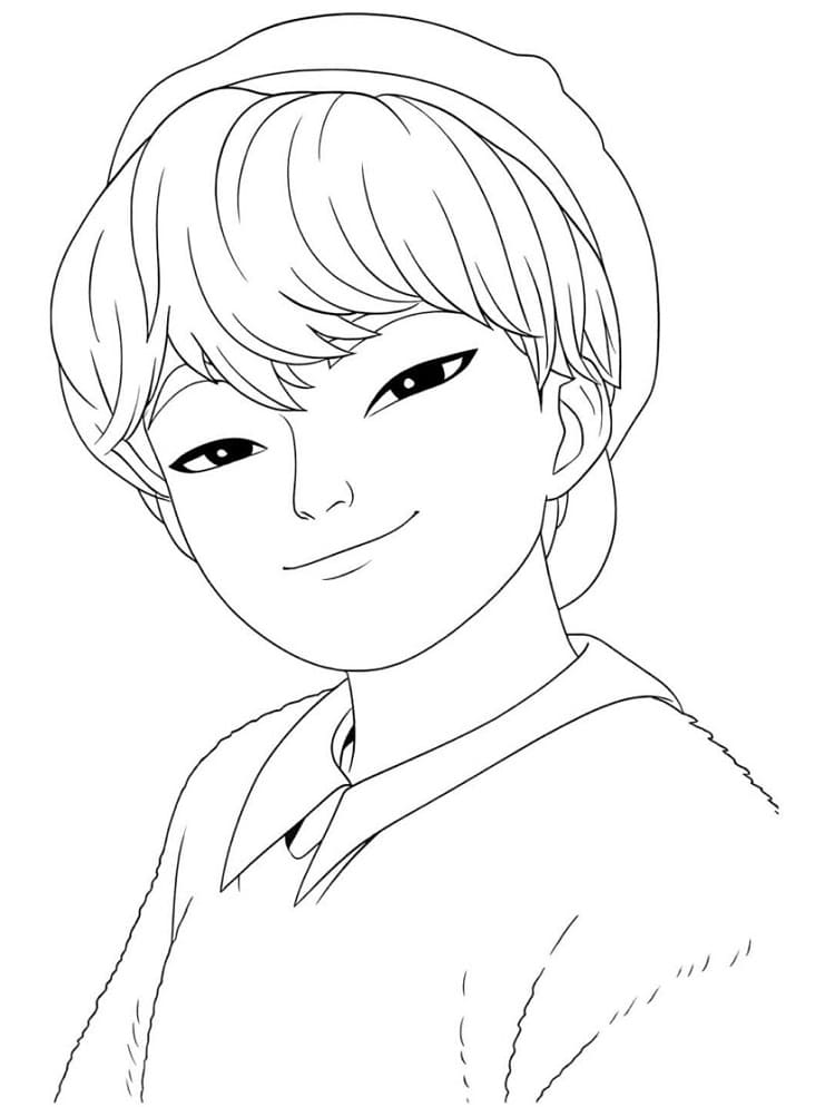 Saja Boys bilde fargelegging