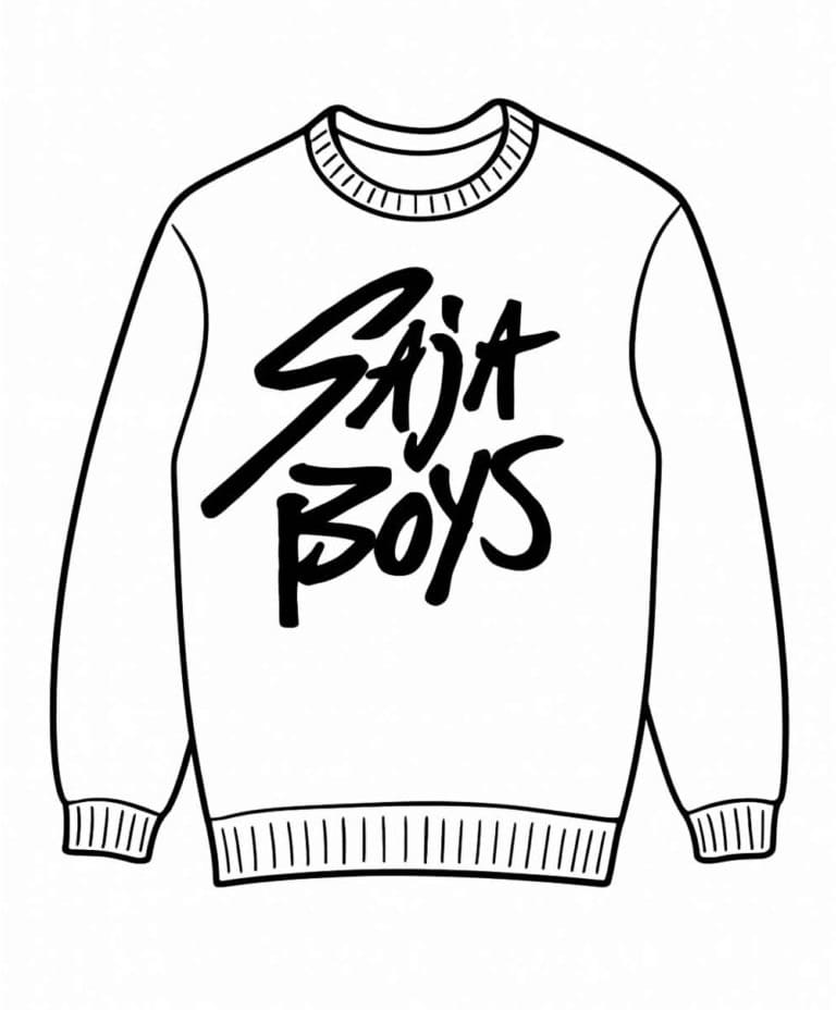 Saja Boys for 3-åringer fargelegging