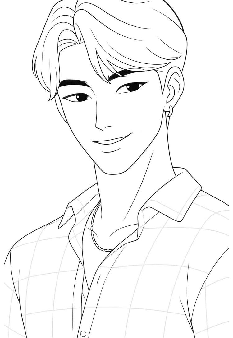 Saja Boys utskriftbar for barn fargelegging