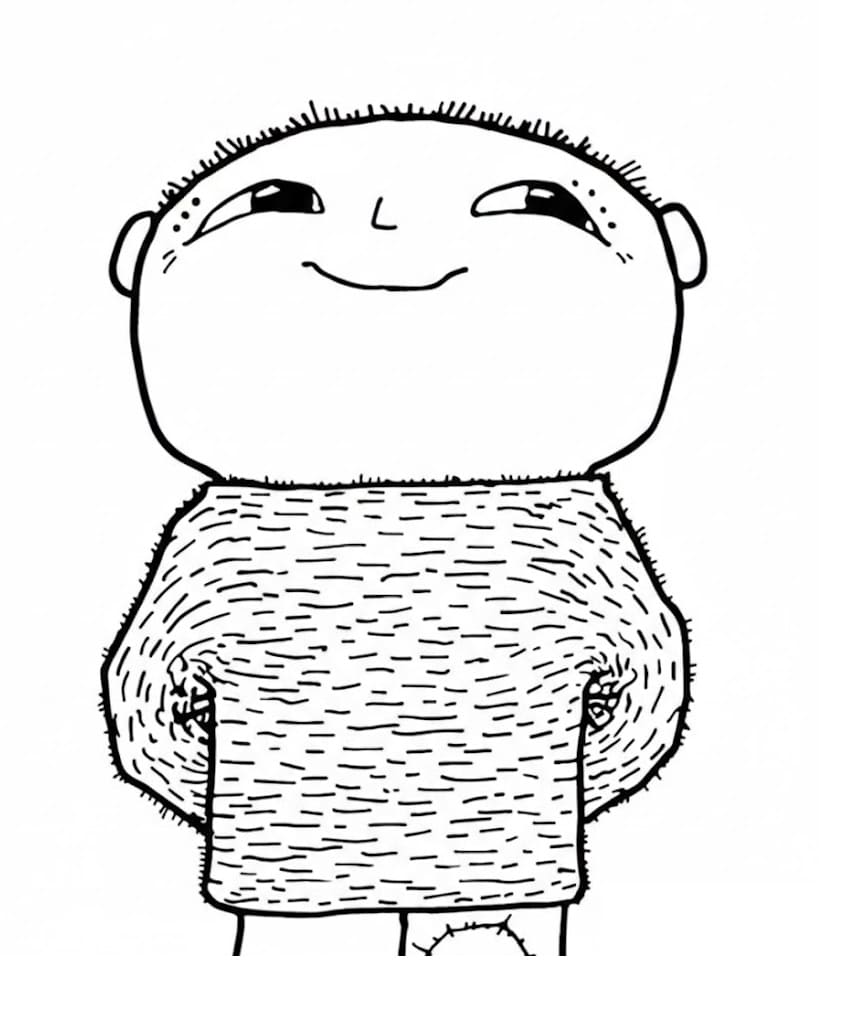 Skriv ut Albert Åberg fargelegging