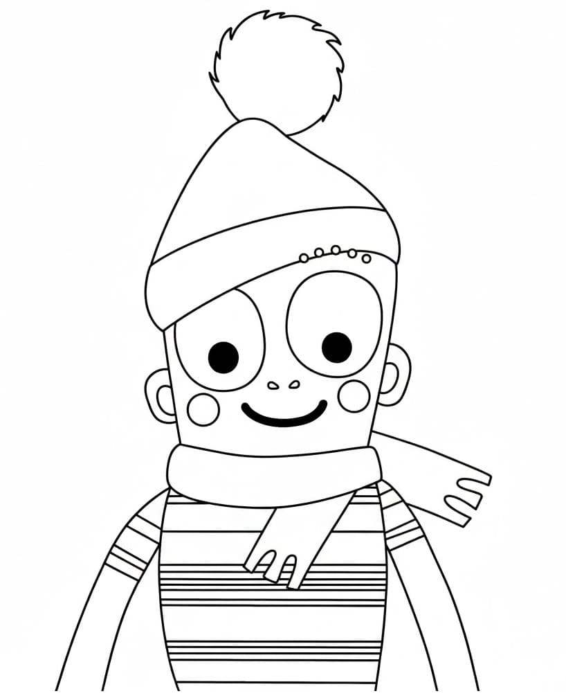 Skriv ut Henry Førstehjelp fargelegging