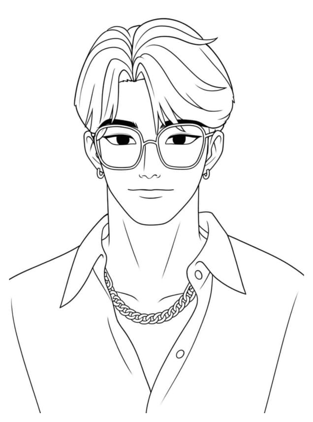 Tøff Saja Boys fargelegging