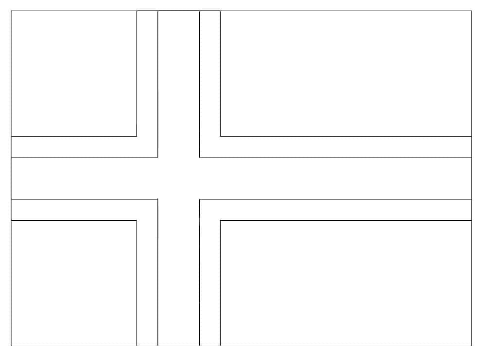Utrolig Norges flagg fargelegging