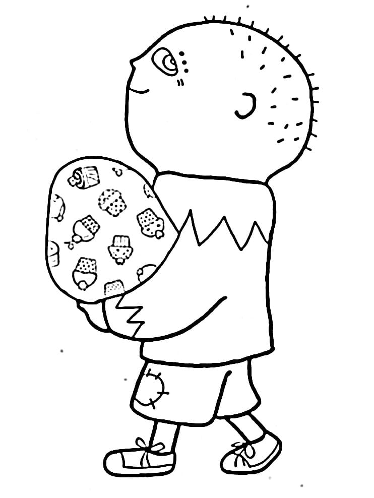 Utskriftbar Albert Åberg uten kostnad fargelegging