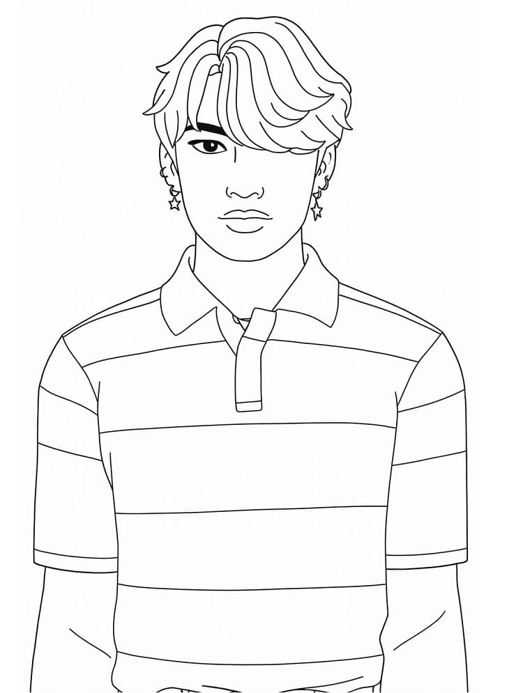 Utskriftbar Saja Boys uten kostnad fargelegging