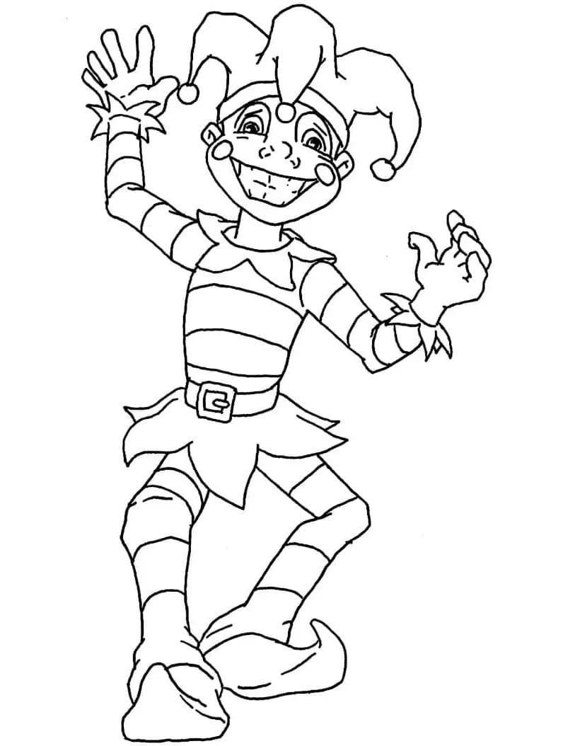 Utskriftbar karneval fargelegging