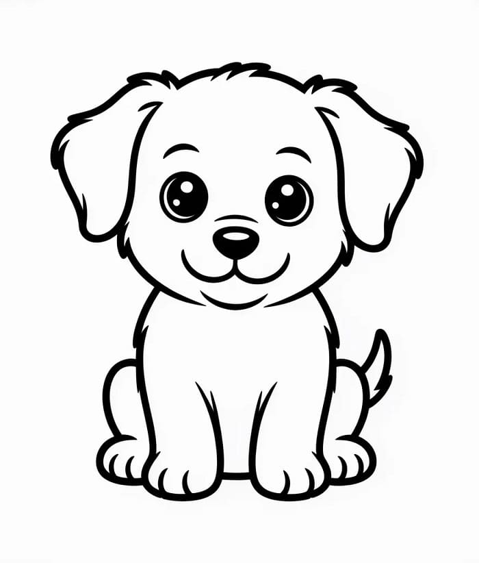 Valp for Barn fargelegging