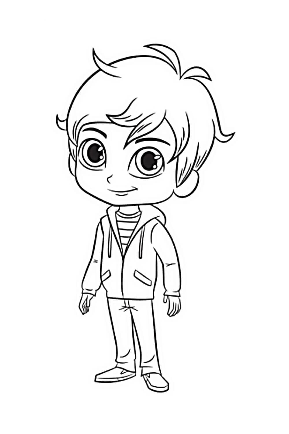 Zac i Shimmer og Shine fargelegging