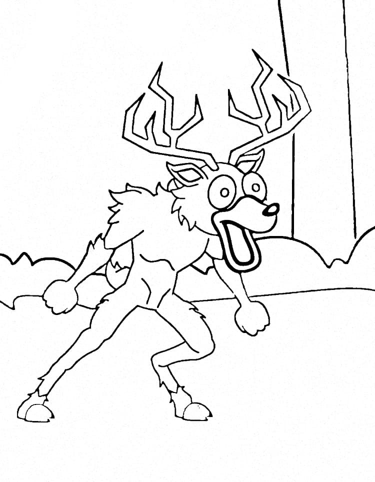 99 Netter i Skogen 2 fargelegging