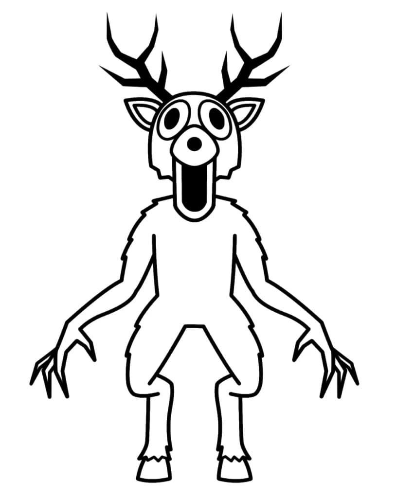 99 Netter i Skogen for 4-åringer fargelegging