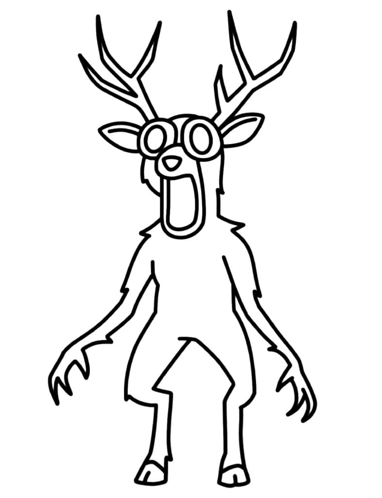 99 Netter i Skogen gratis utskriftbar fargelegging