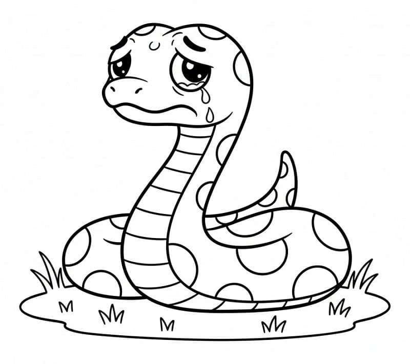 Bedårende Slange fargelegging
