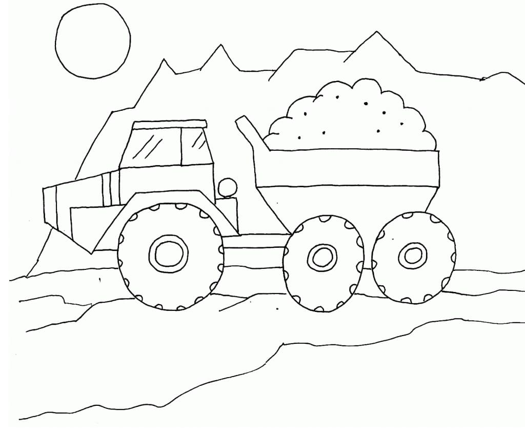 Dumper gratis for barn fargelegging