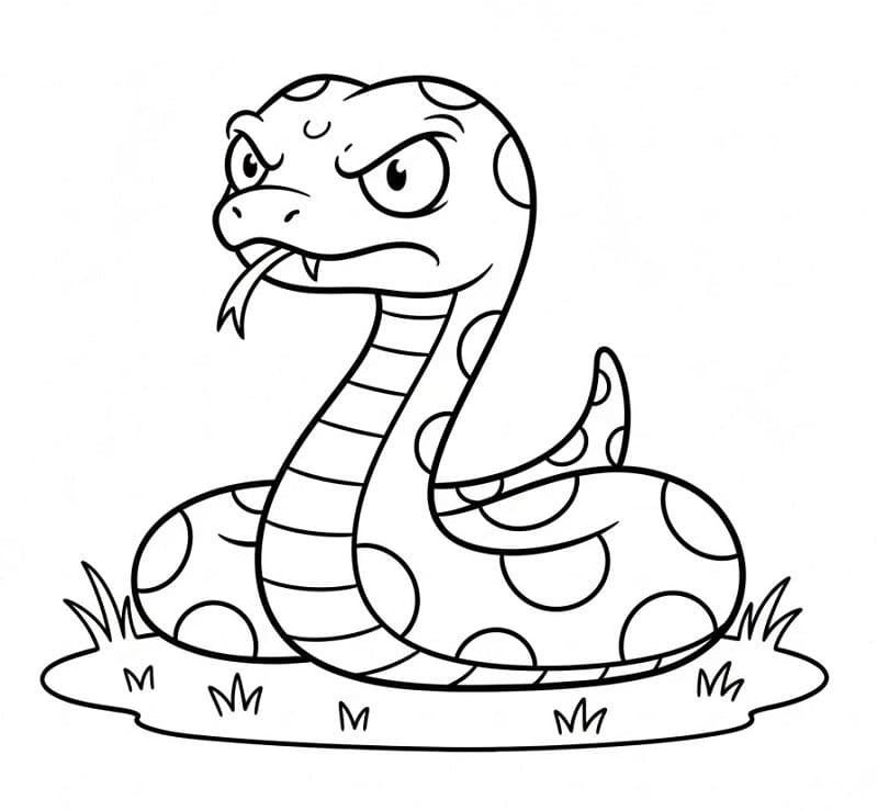 Fantastisk Slange fargelegging