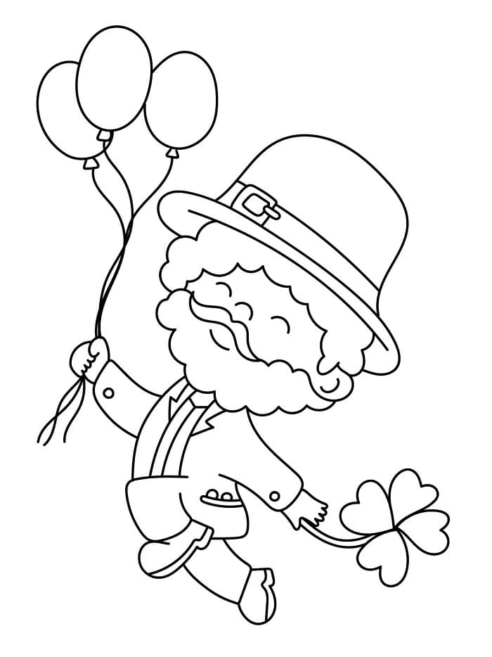 Glad Leprechaun fargelegging