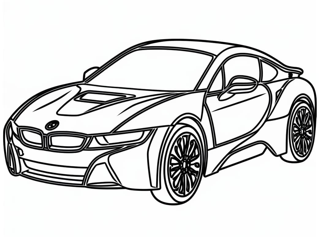 Gratis BMW for barn fargelegging