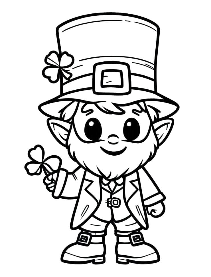 Gratis Leprechaun fargelegging