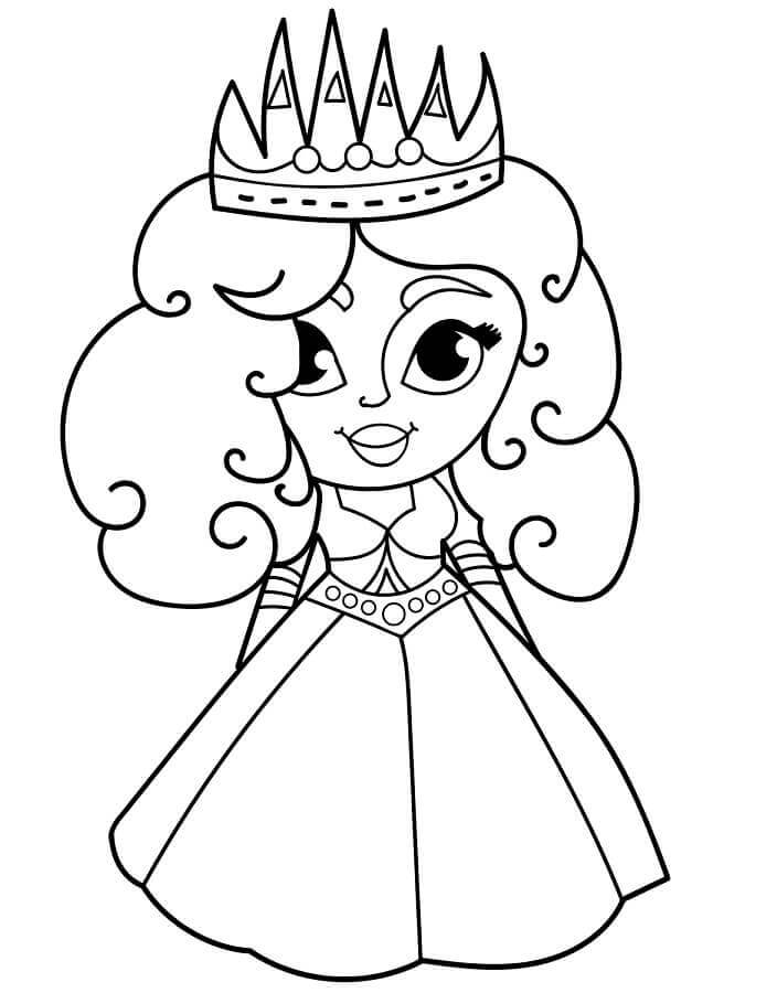 Gratis Prinsesse fargelegging