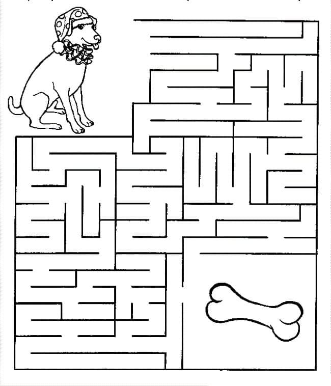 Labyrint fargelegging