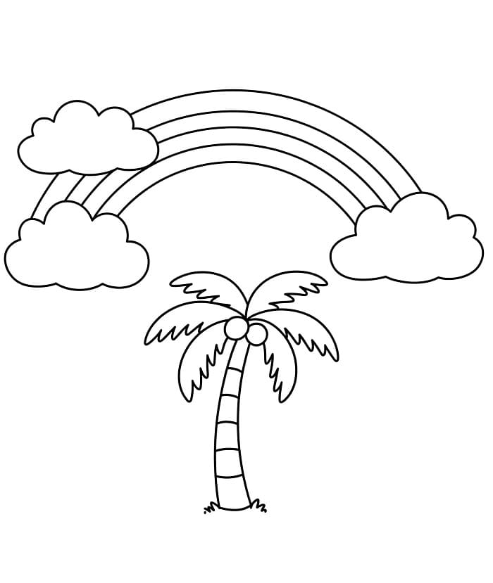 Gratis palme fargelegging