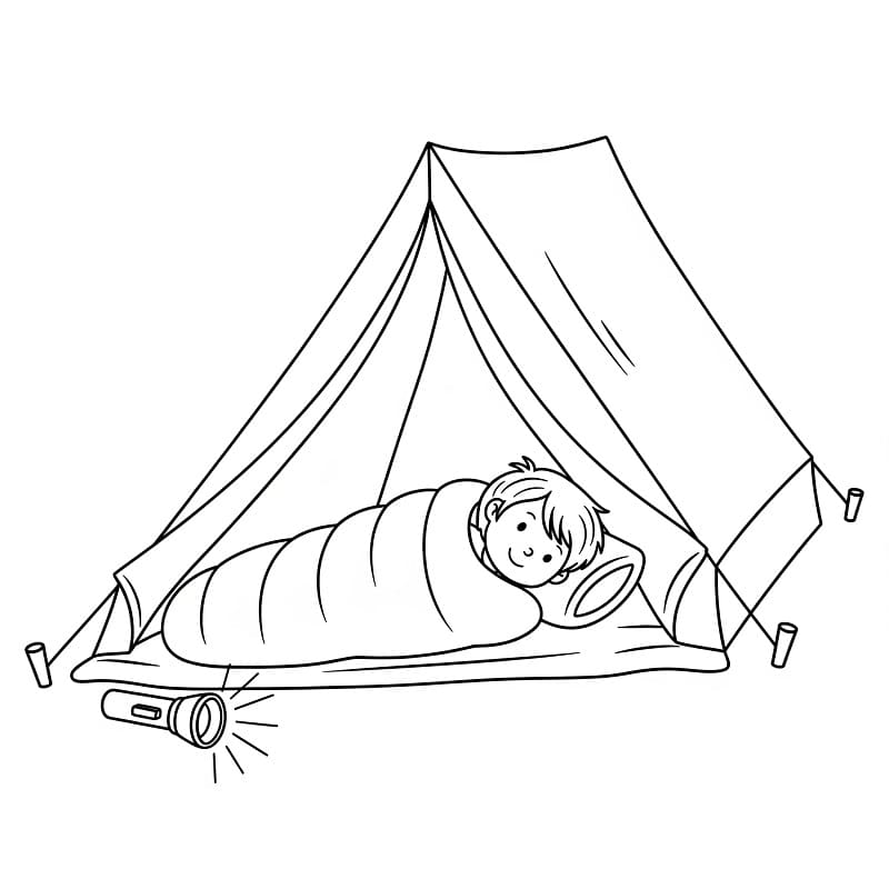 Grunnleggende camping fargelegging