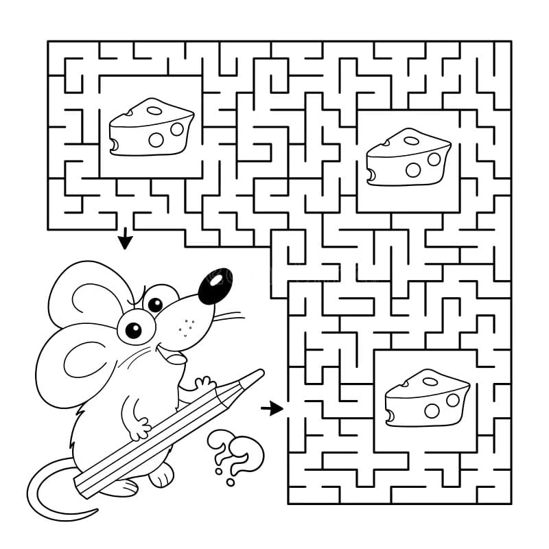 Kult labyrint fargelegging